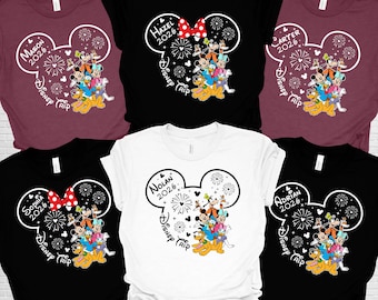 Custom Disney Family Shirts, Personalized Disney Group Shirts, Disney Vacation Matching Shirt, Disney Family 2026 Shirts, Disneyland Shirts