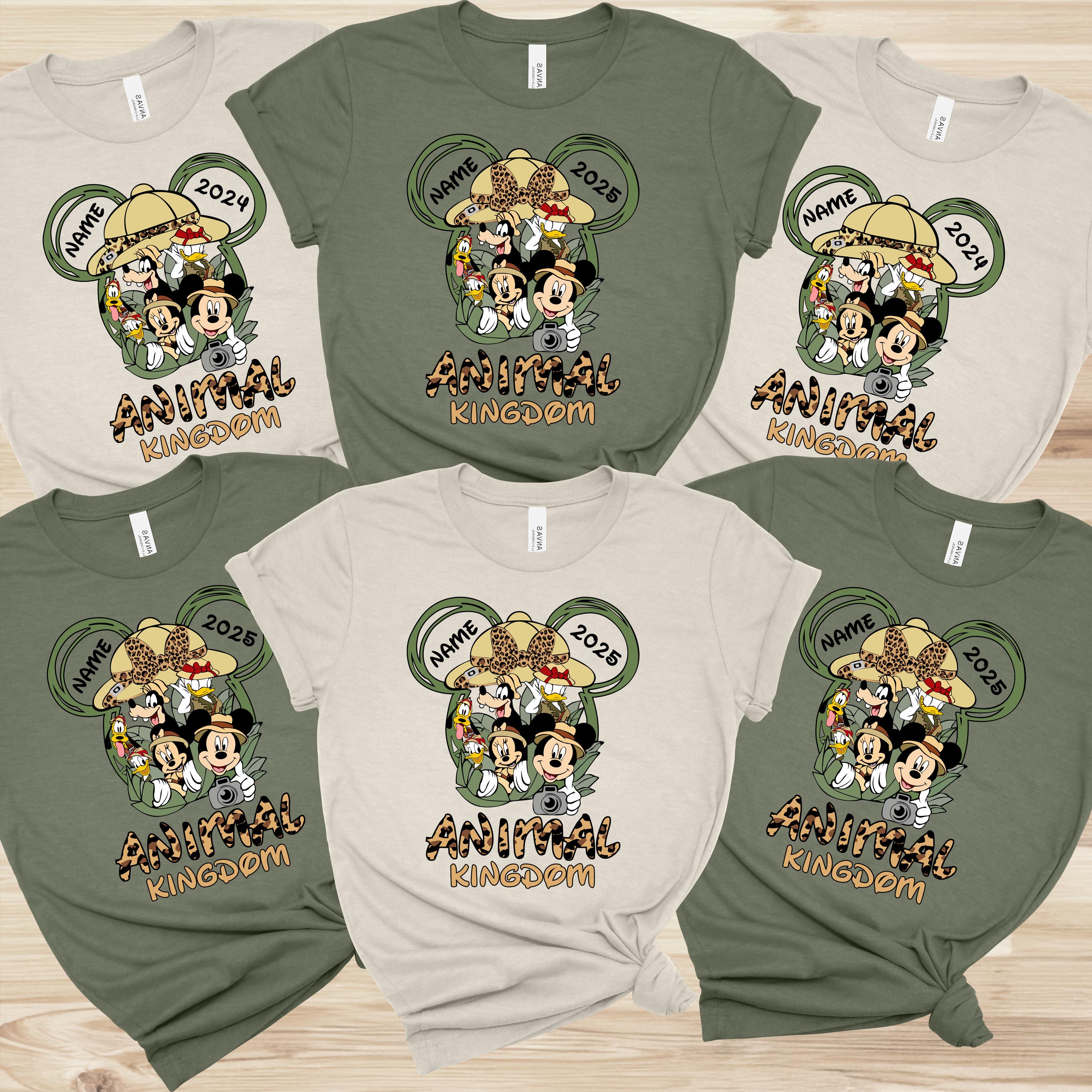 Custom Disney Animal Kingdom 2025 Shirt, Animal Kingdom Matching 2025 Shirt, Disneyland Animal Kingdom Family Shirt, Disney World Tee