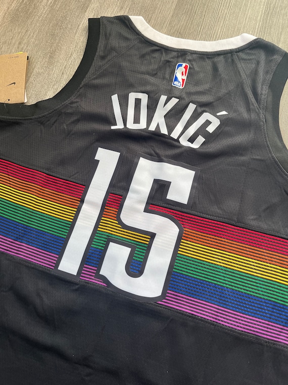 nuggets rainbow jersey black