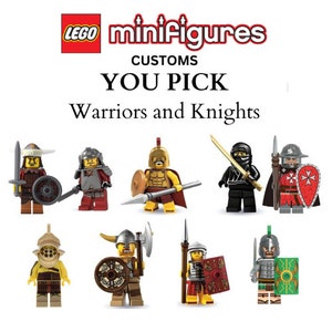 Lego Custom Series Spartans Knights YOU PICK (Read Description) CMF Collection 1