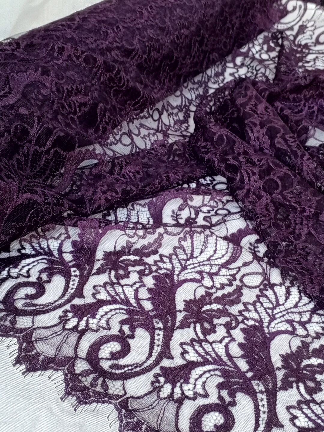 Eleanor Plum Lace