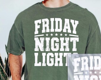 Football Friday Night Lights DTF Transfer, Game Day Ready to Press