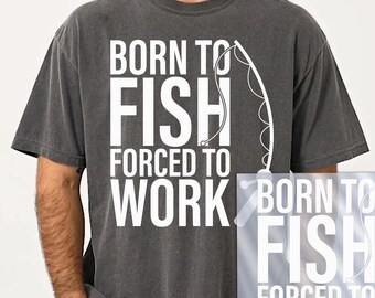 Funny Fisher Dtf Transfer, Fishing Dtf Transfers, Lake Digital Print