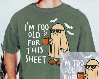 Halloween Dad DTF Transfers, Ghost Father Ready to Press Dtf Transfer, Funny Dad Iron on