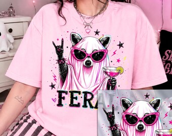 Halloween Dtf Transfer, Feral Raccoon Ready to Press Dtf Transfers, Raccoon Ghost Dtf Print