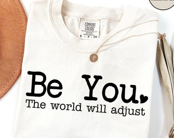 Transferencia DTF de Salud Mental, Sé Tú Mismo, Serigrafía de Amor Propio, Listo para Enviar