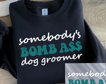 Dog Groomer DTF Transfer, Funny Dog Grooming Ready to Press Dtf Transfers