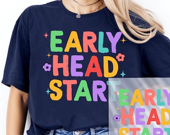 Teacher DTF Transfers, Early Head Start Ready to Press Teacher Dtf Transfer