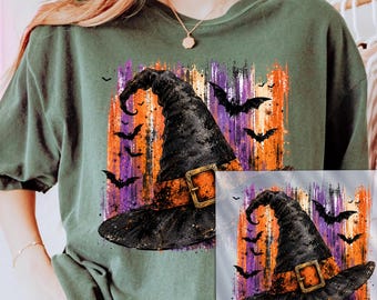 Witch Hat Dtf Transfer, Halloween Dtf Transfer, Ready to Press Dtf Transfers