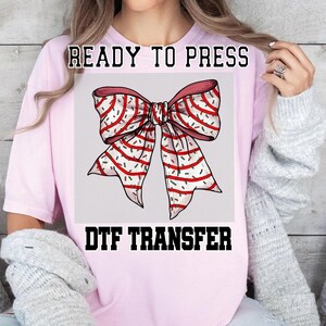 Christmas Cake Bow Dtf Transfer, Christmas Bow Coquette Cake Ready to Press Dtf Transfer, Christmas Cake Dtf Transfer image 3