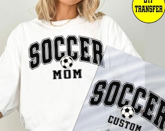 Personalized Soccer Dtf Transfers, School Family Dtf Transfer, Soccer Group Print