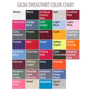 Gildan 18000 Blank Crewneck Sweatshirt, Unisex Soft Blend, Kids Sweatshirt, Adult Wholesale Price Plain Sweatshirt image 6