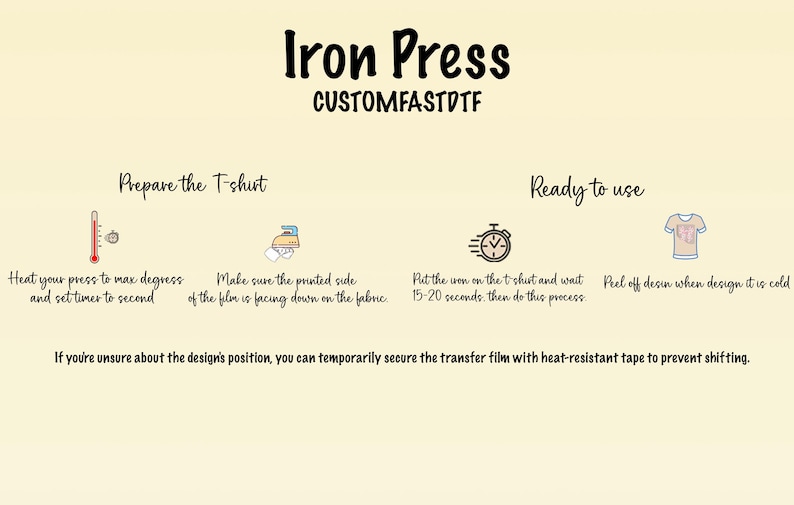 a screen shot of the iron press website