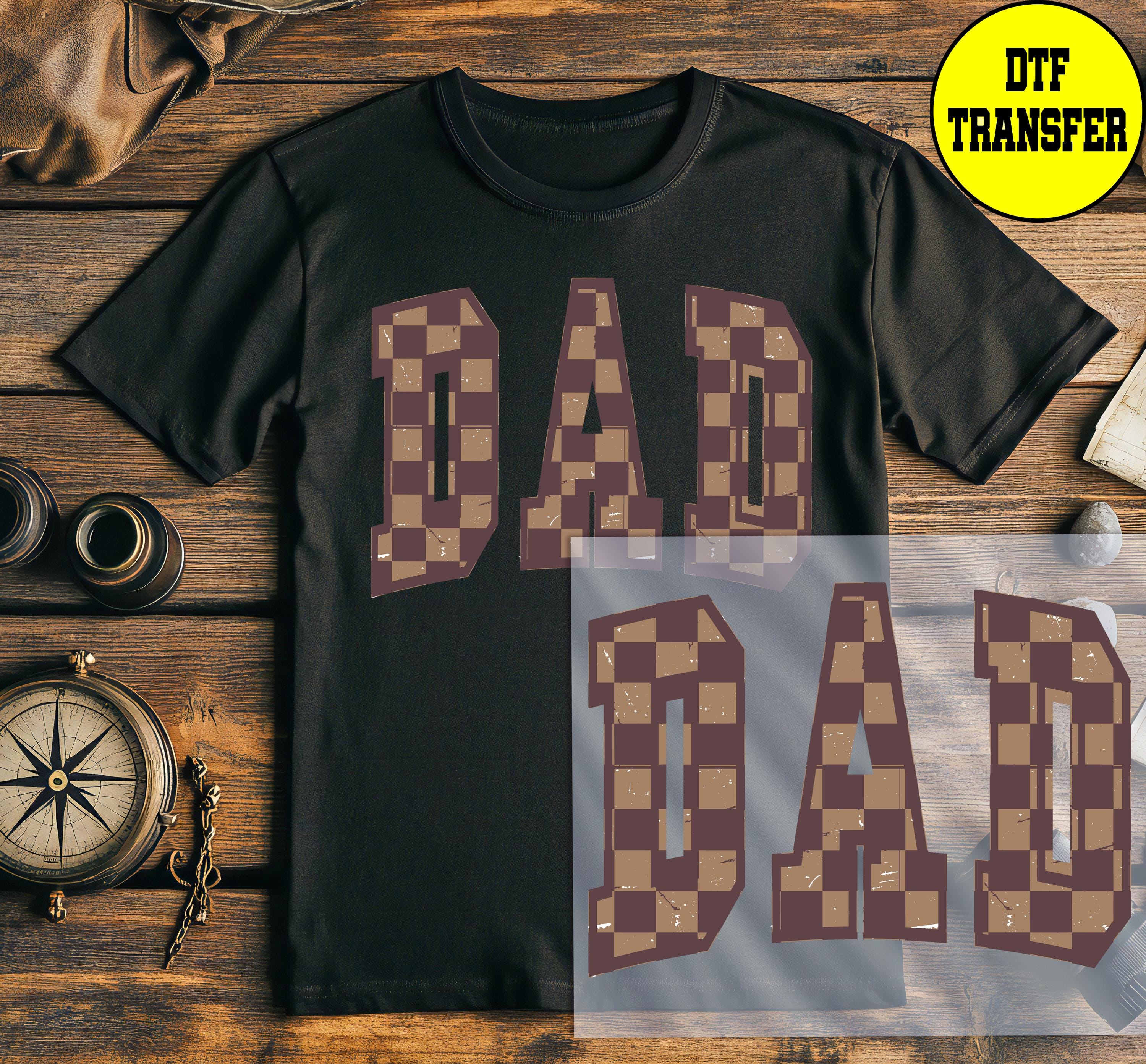 Mama Checked Dtf Transfer, Retro Brown Mama Ready to Press Dtf Transfer ...