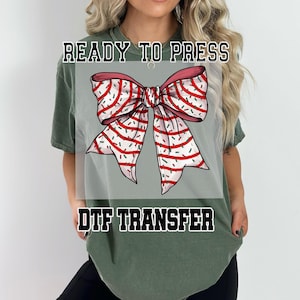 Christmas Cake Bow Dtf Transfer, Christmas Bow Coquette Cake Ready to Press Dtf Transfer, Christmas Cake Dtf Transfer image 4