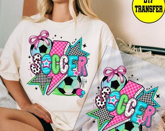 Soccer Dtf Transfers, School Spirit Outfit Dtf Transfer, Sport Iron On