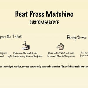 a picture of some words that say heat press machine