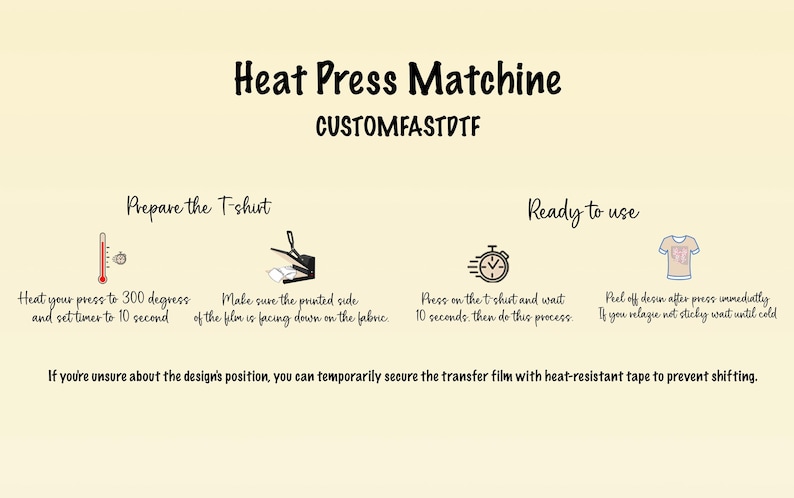a picture of some words that say heat press machine