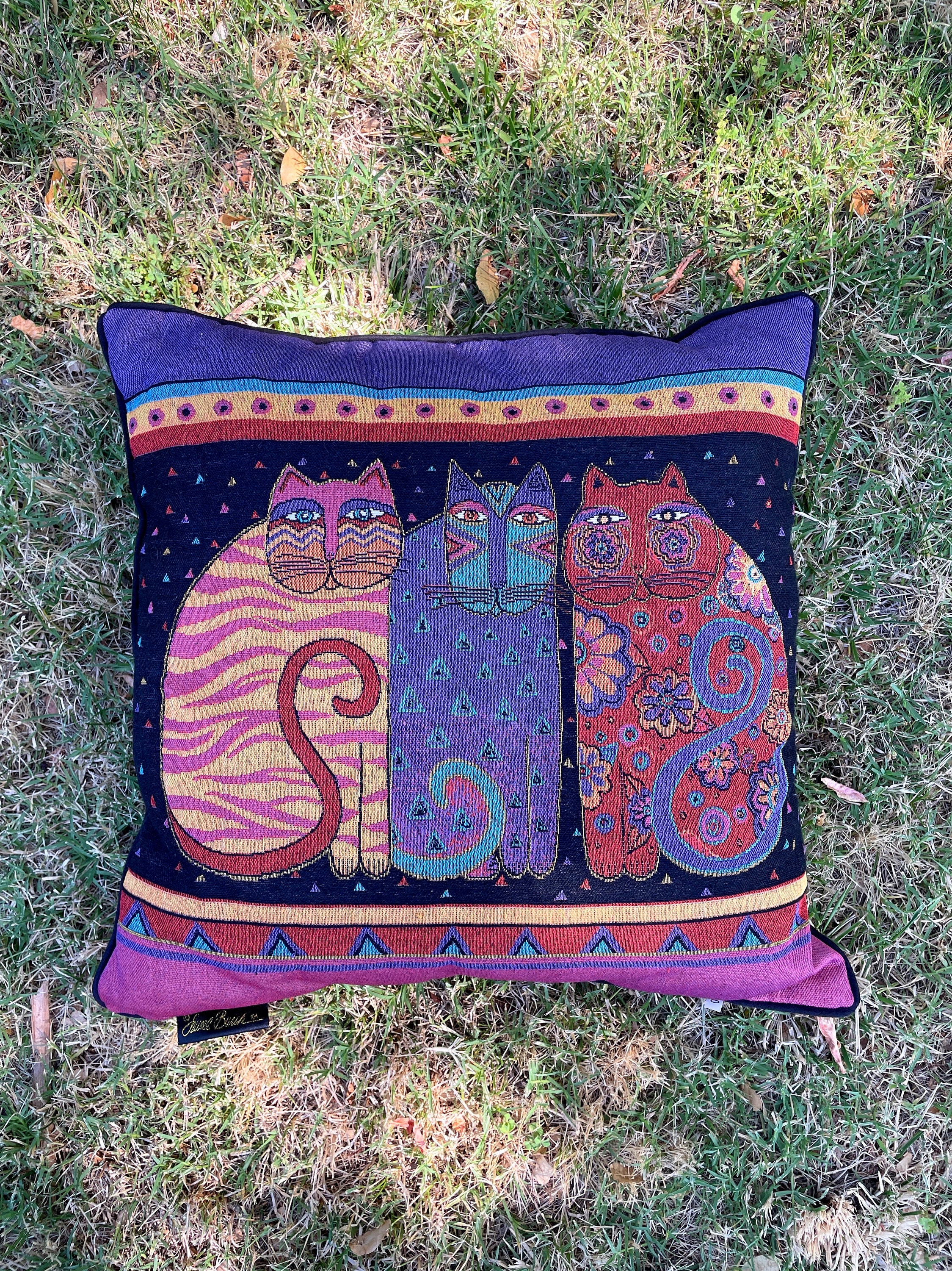 Laurel burch cat pillows hotsell