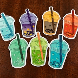 Genshin Slime Boba Stickers