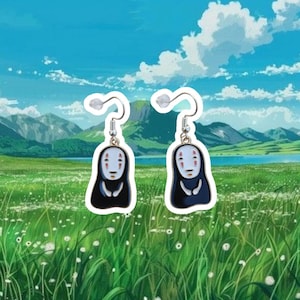 Studio Ghibli No Face Earrings