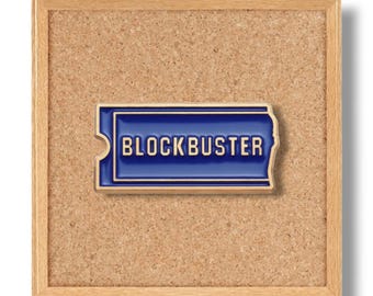 Blockbuster Enamel Pin