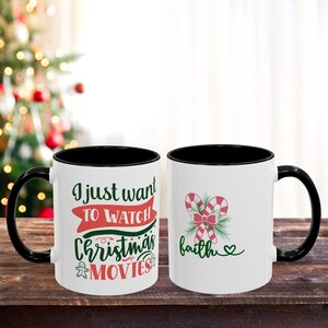 Personalized Christmas Movie Mug: Retro Santa Gift