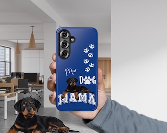 Custom Pet Portrait Phone Case: Personalized Dog Cat Illustration, Sympathy Gift