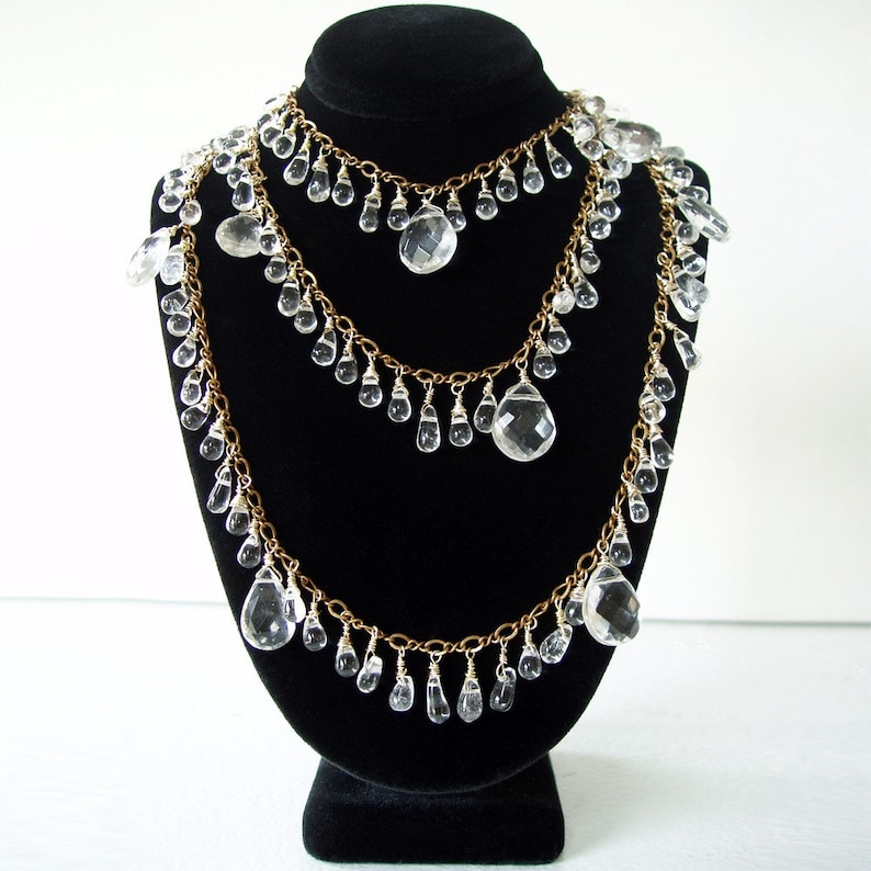 Roaring Twenties Flapper Necklace Custom Made to Order Etsy