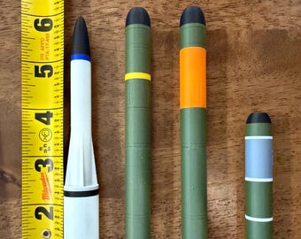 Submarine Torpedo Shadow Box Display Inserts