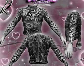Memphis v1 Premade | Custom FiveM Full Body Tattoo | Male