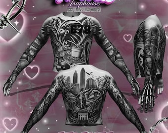 ATL V1 | Custom FiveM Full Body Tattoo | Male
