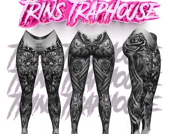 Money Mindset | Custom FiveM Leg Tattoo | Female Decal File
