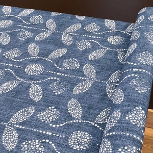 Denim Blue Dog Crate Cover