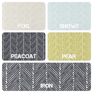 5 Colors Griffen Herringbone Minimalist Dog Crate Cover