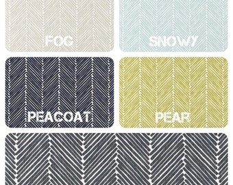 5 Colors, Dog Crate Cover Minimalist: Griffen Herringbone