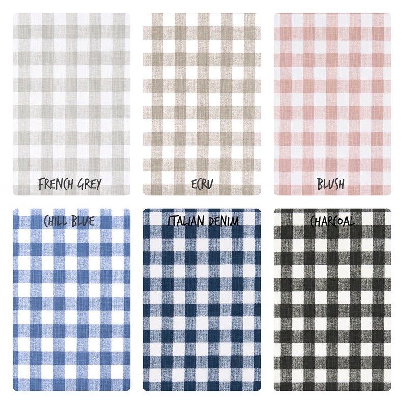 You Choose Color Dog Bed Duvet Cover Buffalo Plaid Check Country Modern Farmhouse