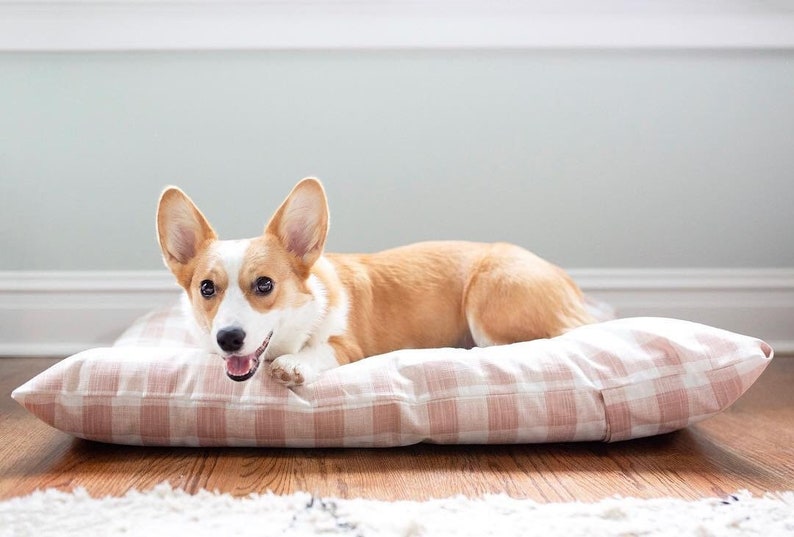 Dog Bed Duvet Cover Buffalo Plaid Check Country Farmhouse Etsy