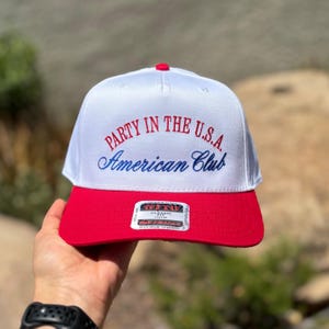 Patriotic Baseball Cap: Red White & Blue 4th of July Hat