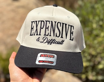 Cher et difficile, chapeau brodé, chapeau tendance SnapBack