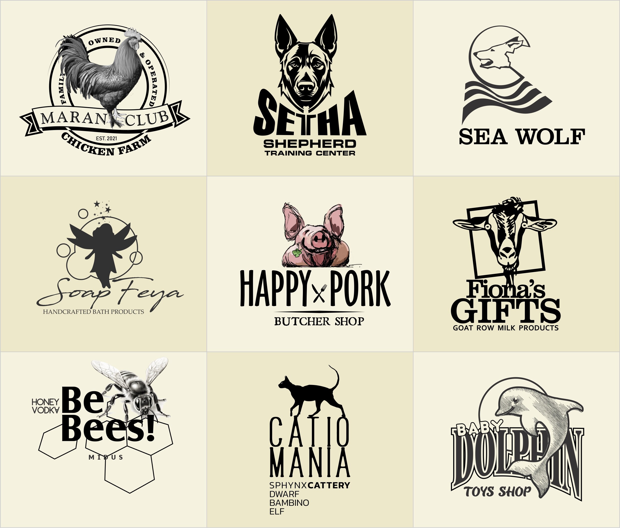 Crafted Identity: Bespoke Logo Designs Tailored to Elevate Your Brand ...