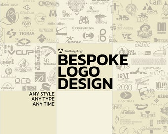 Crafted Identity: Bespoke Logo Designs Tailored to Elevate Your Brand Custom Logo Design Professional Graphic Designer Logo Creation for You