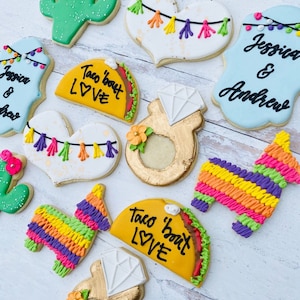 Taco &#39;bout Love Engagement Cookies