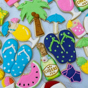 Bachelorette Summer Party Cookies