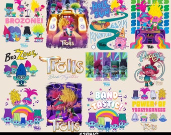 Trolls Band Together Movie 2023 Png, Queen Poppy Png, Trolls Band Together Png