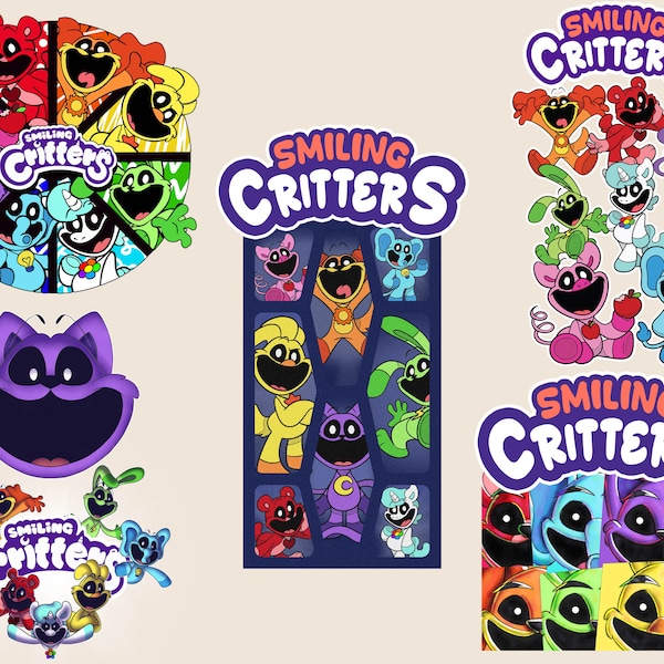 Poppy Playtime Chapter 3 Smiling Critters Catnap PNG