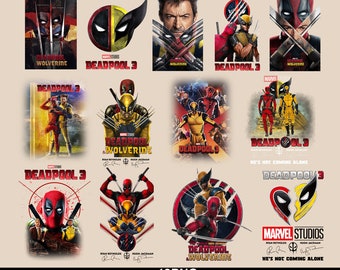 Deadpool and Wolverine Png, Deadpool 3 PNG,  Deadpool & Wolverine Png, Ryan Reynolds Hugh Jackman Png, Superhero X-Men Png