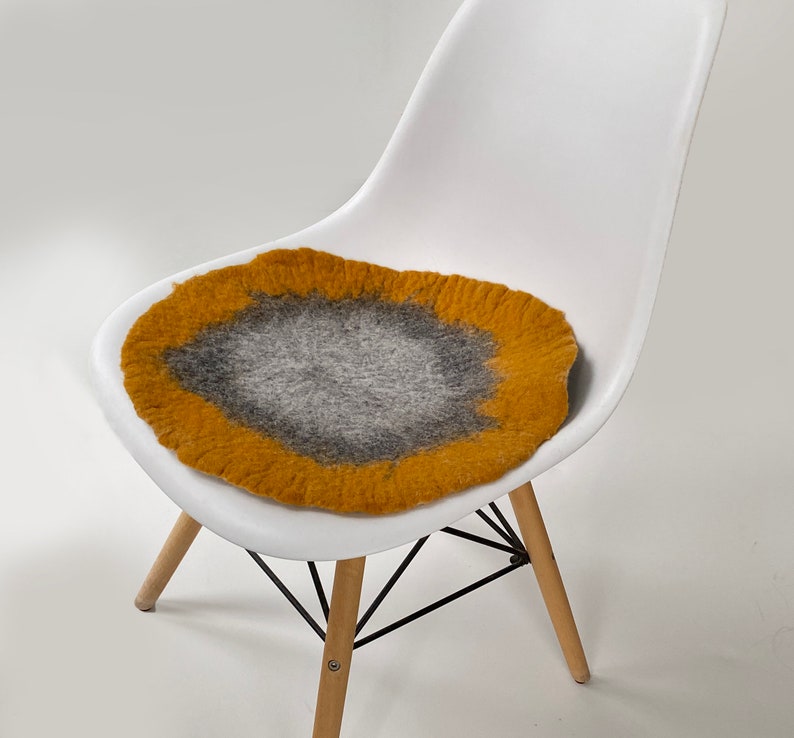 Table Mat Plate Placemat Hot Pot Holder Natural Merino Wool Etsy