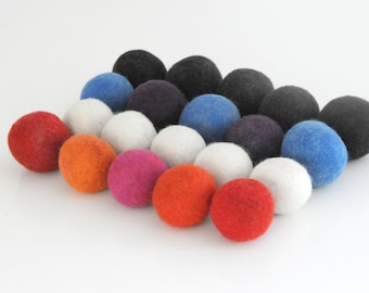 Fabric Laundry Softener 100% Wool Dryer Ball for laundry / Hypo-Allergenic No Chemicals / Hand Felted / READY TO SHIP