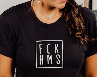 FCK HMS Unisex Cotton T-Shirt: Jewish Pride, Support Israel